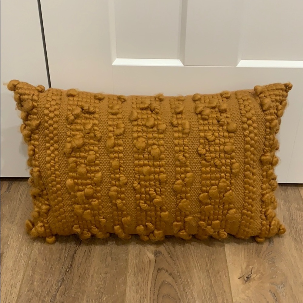 Opalhouse mustard yellow pillow
